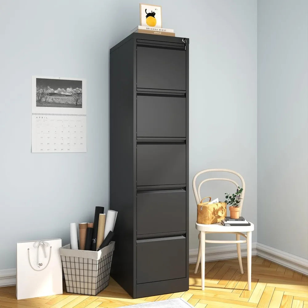 Vertical File Cabinets with a Lock