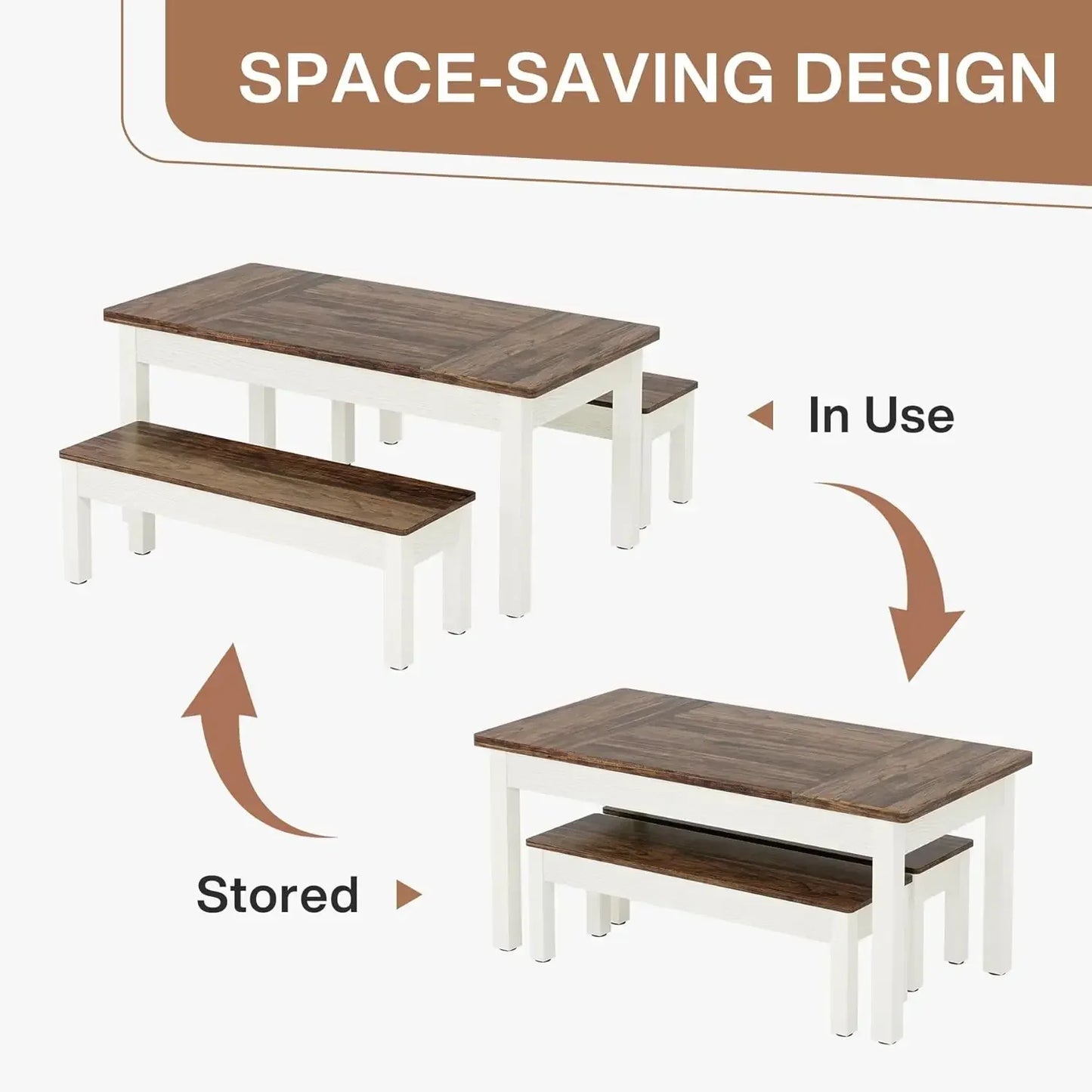 Dinette Farmhouse Kitchen Set