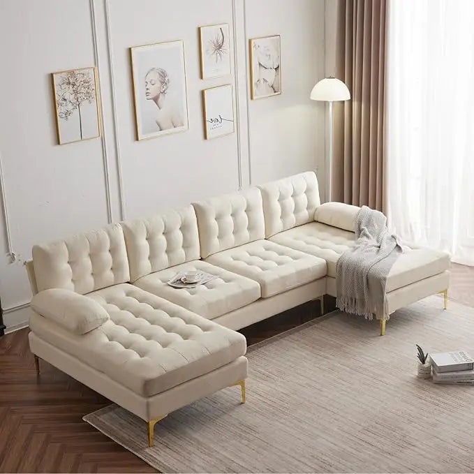 Convertible Sectional U-Shape Sofa