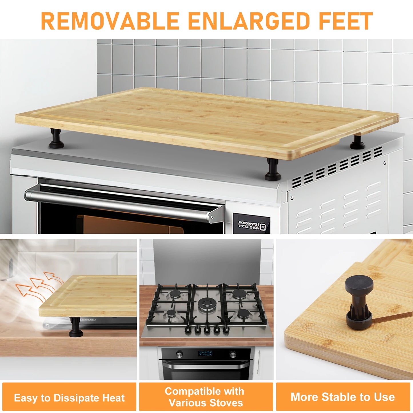 Functional stove/Counter top cover
