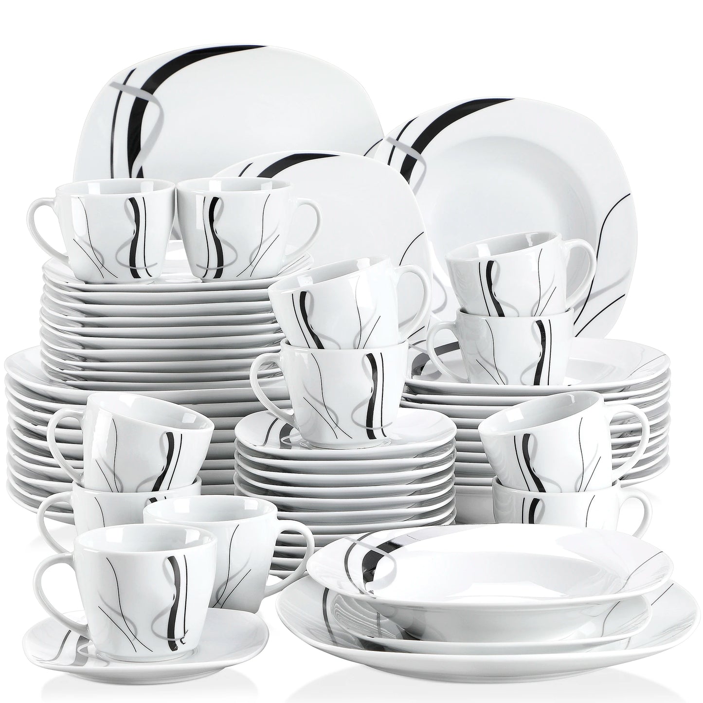 Porcelain Ceramic Tableware Set