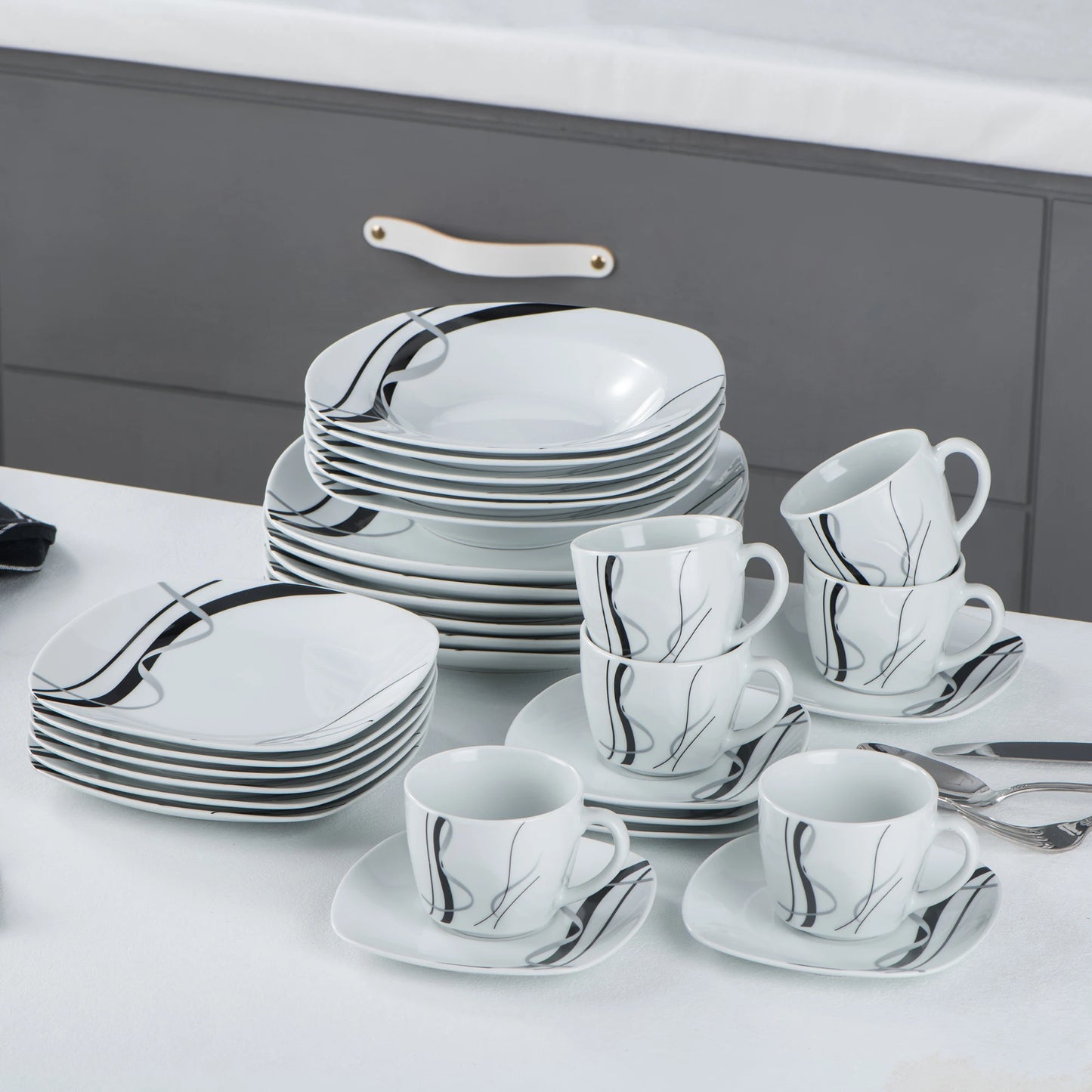 Porcelain Ceramic Tableware Set