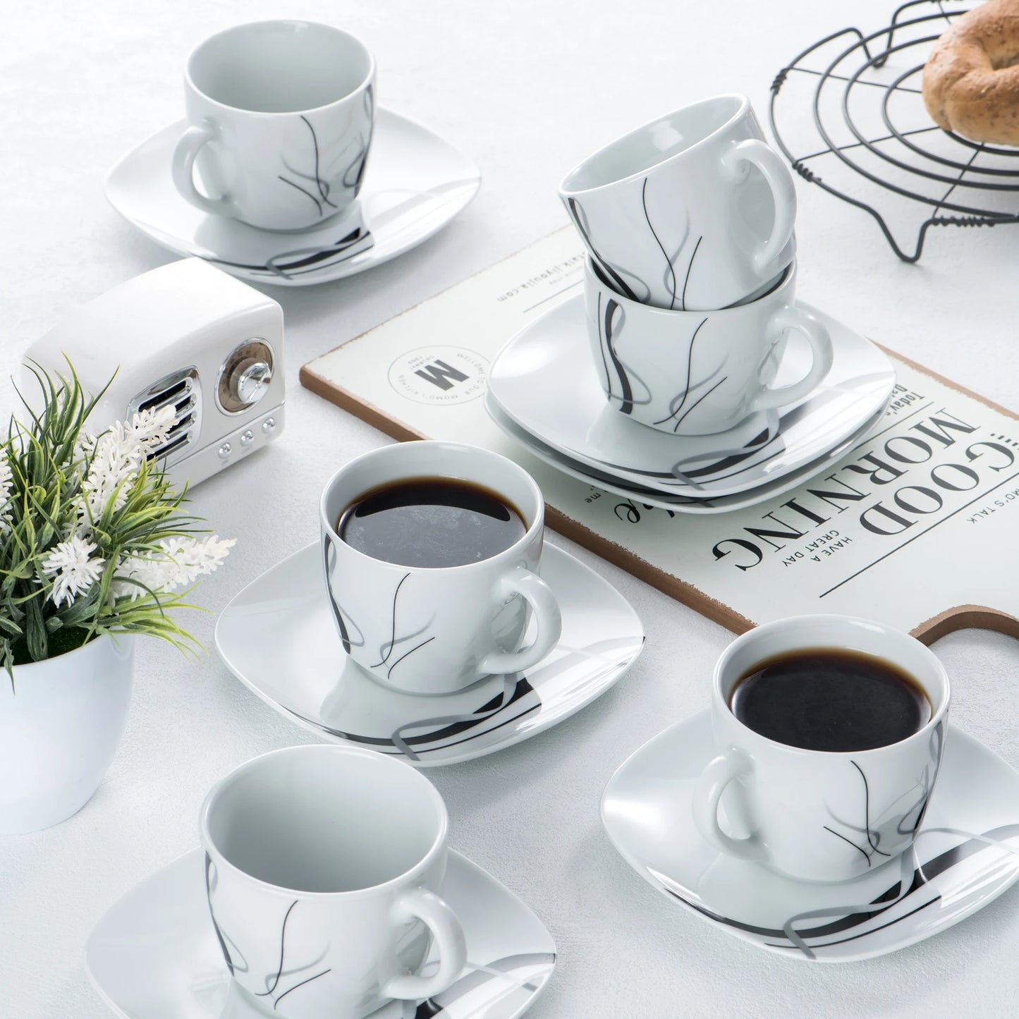 Porcelain Ceramic Tableware Set