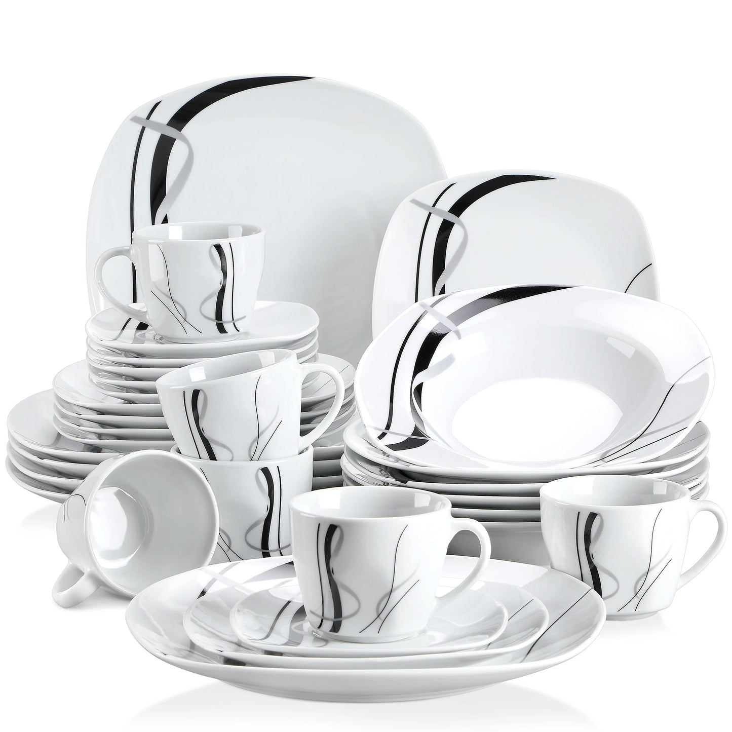 Porcelain Ceramic Tableware Set