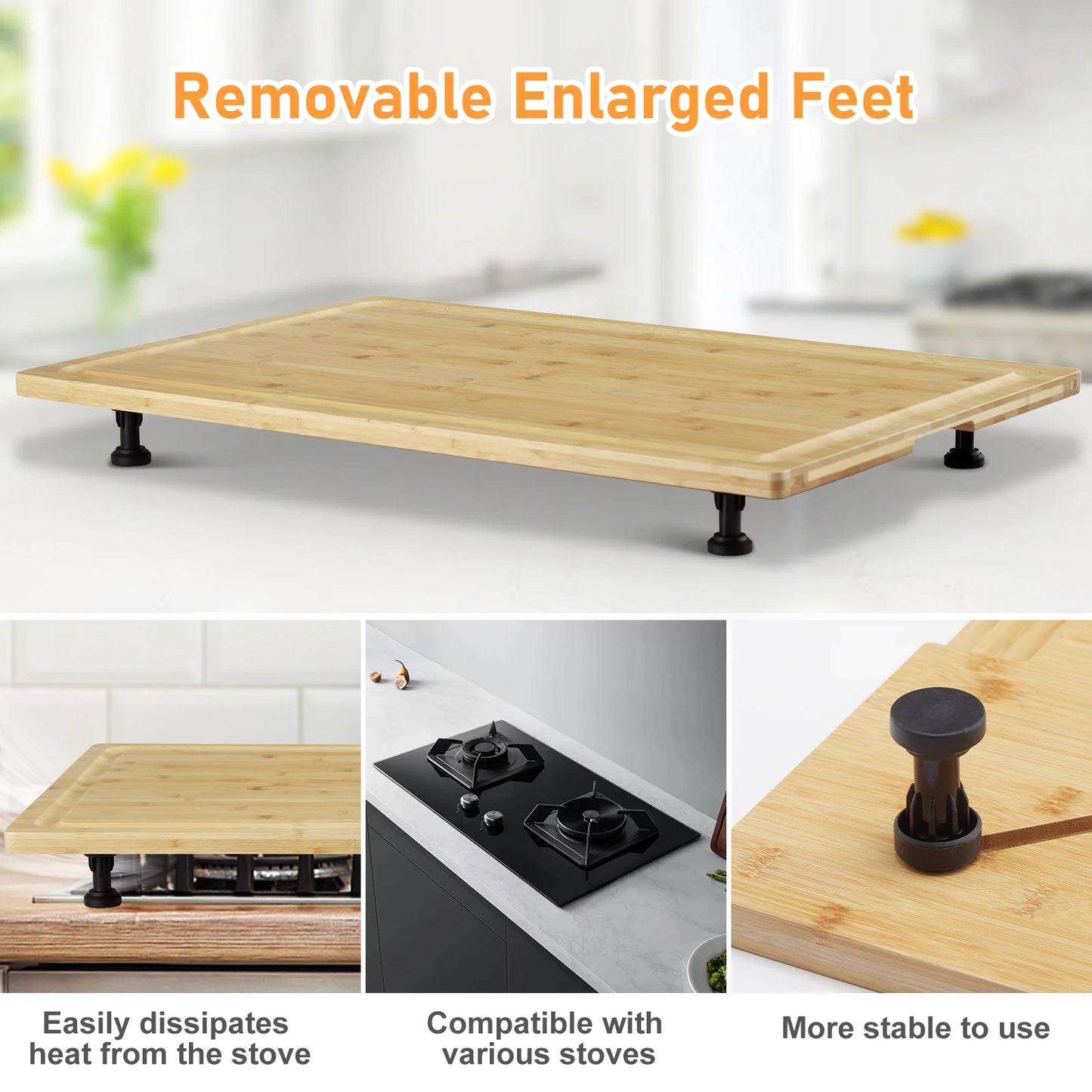 Functional stove/Counter top cover