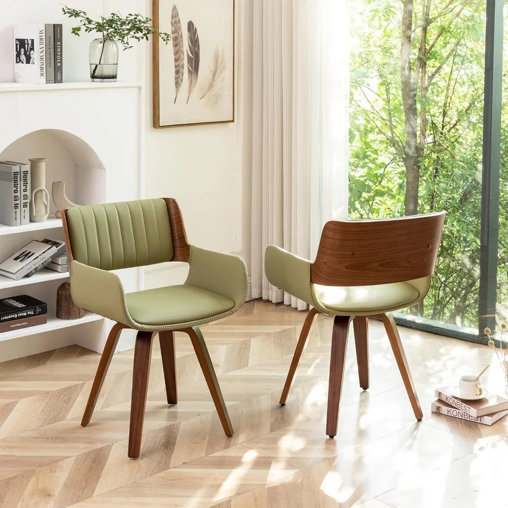 Mid Century Modern Swivel Accent Chairs