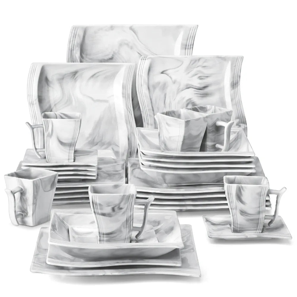 MALACASA FLORA Dinner Tableware