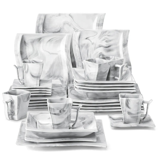 MALACASA FLORA Dinner Tableware