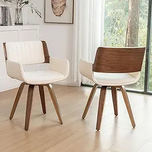 Mid Century Modern Swivel Accent Chairs