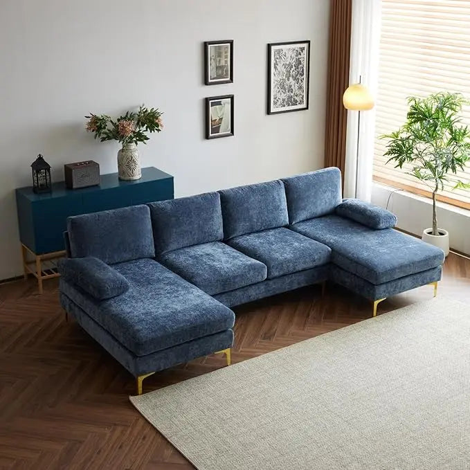 Convertible Sectional U-Shape Sofa
