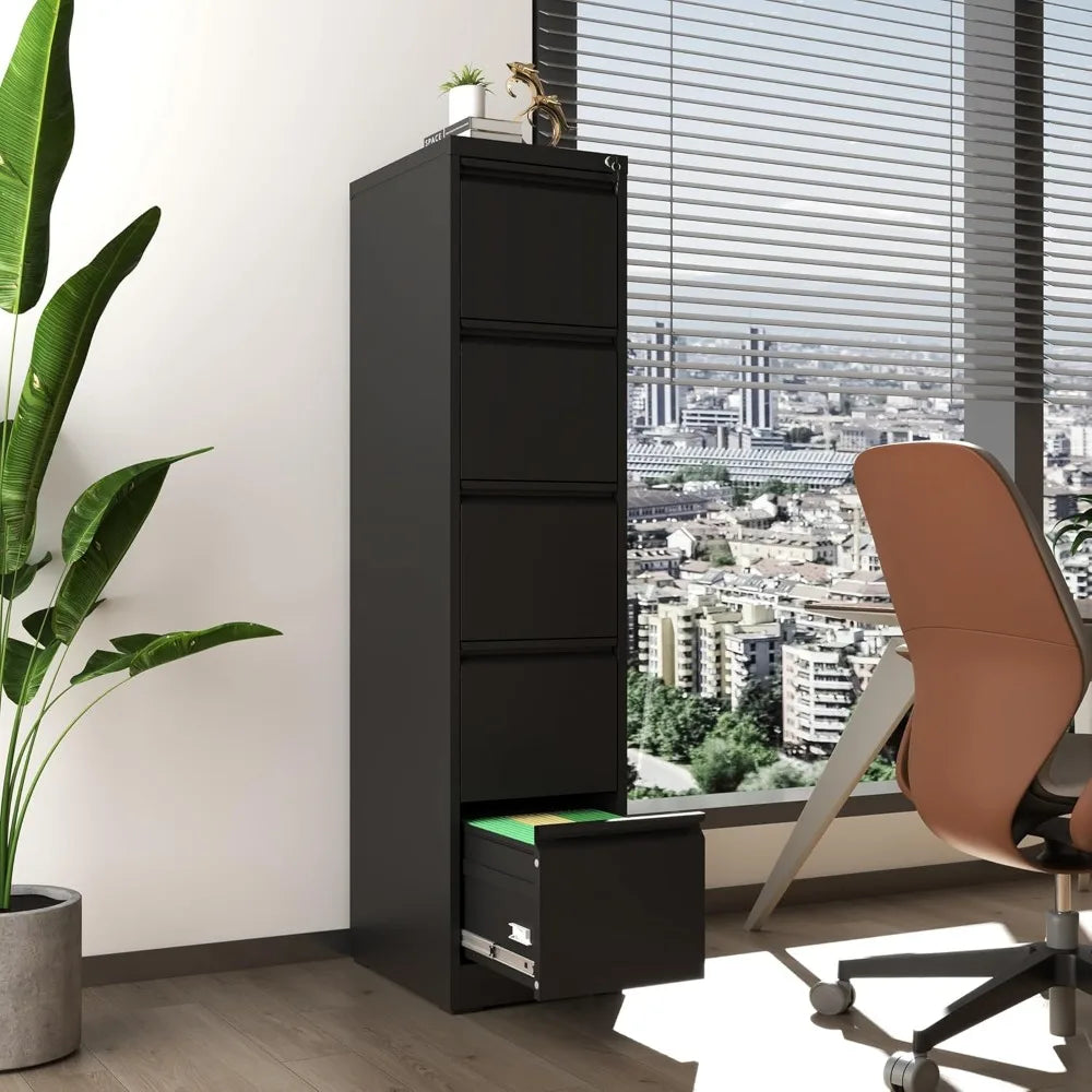 Vertical File Cabinets with a Lock