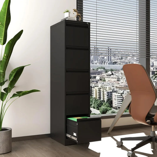 Vertical File Cabinets with a Lock