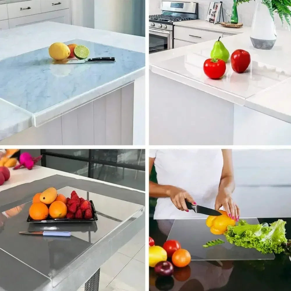 Clear Acrylic Cutting Countertop