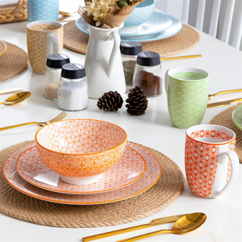 16Pieces Porcelain Dinnerware Set