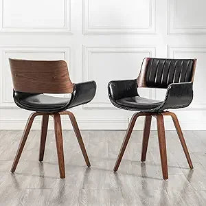 Mid Century Modern Swivel Accent Chairs