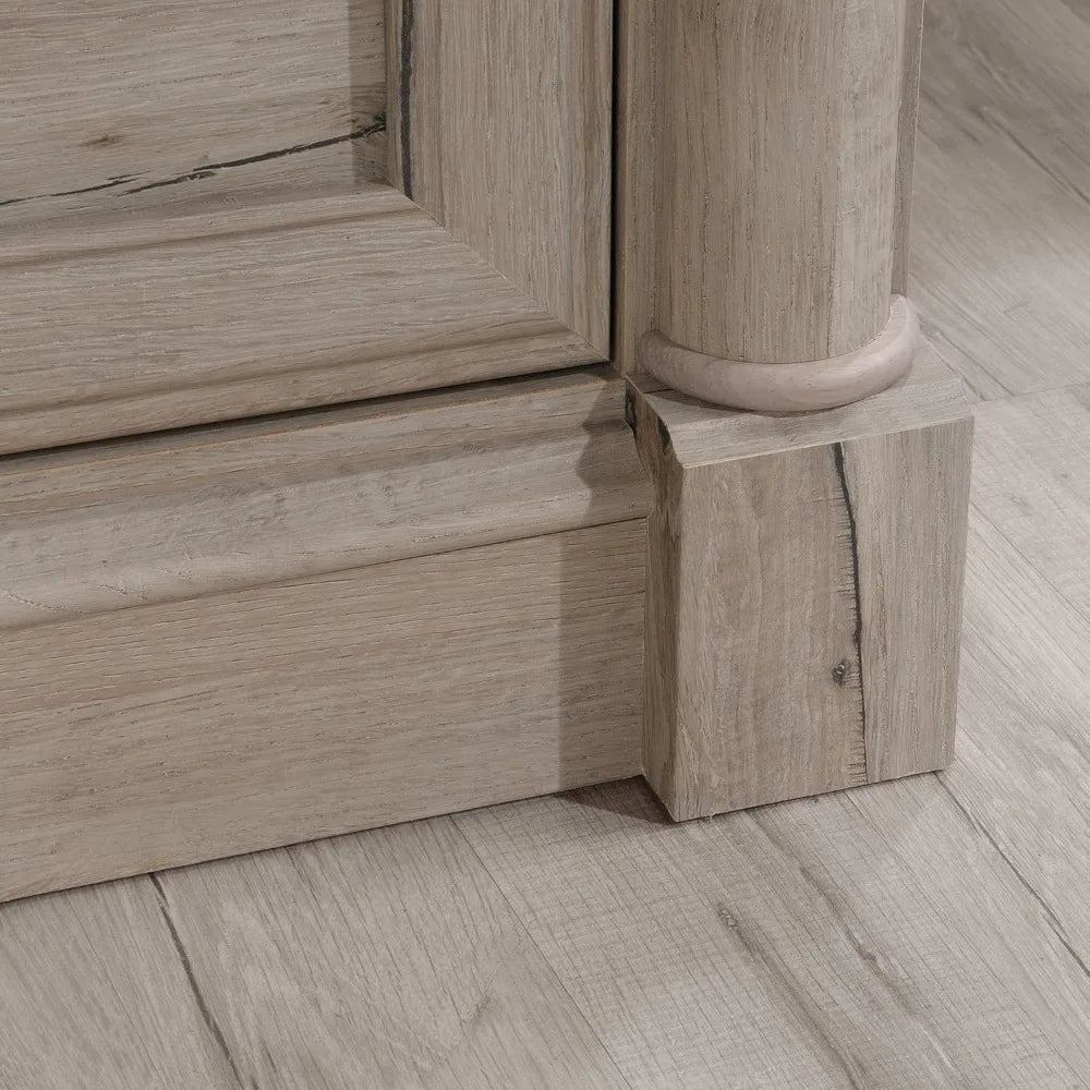 Split Oak Design Lateral Filing Cabinet