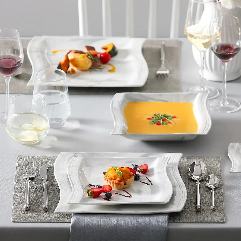 MALACASA FLORA Dinner Tableware