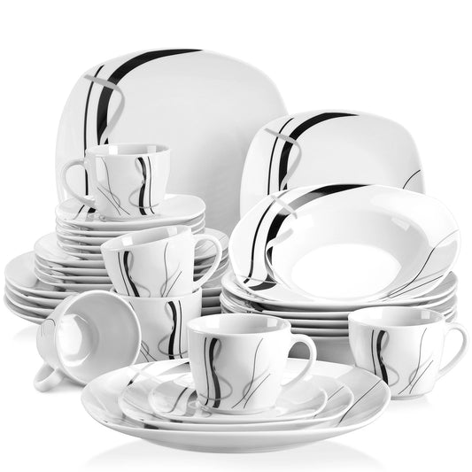 Porcelain Ceramic Tableware Set