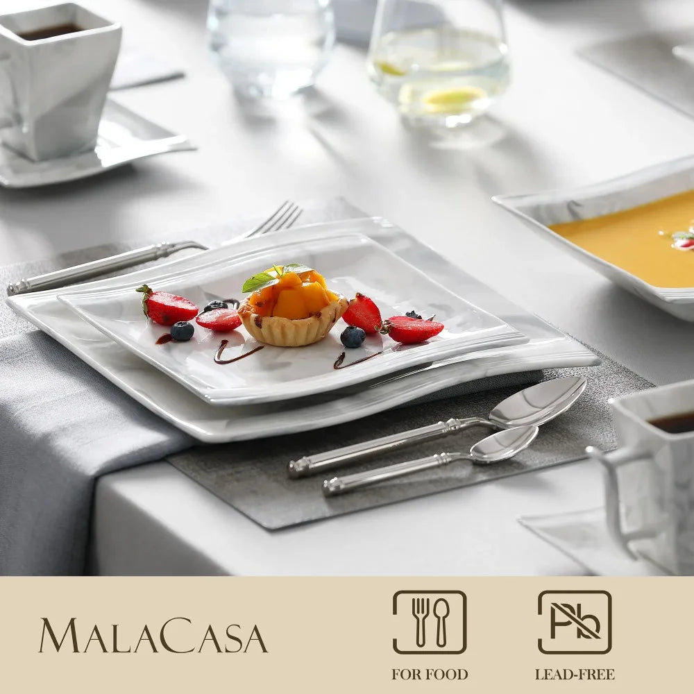MALACASA FLORA Dinner Tableware