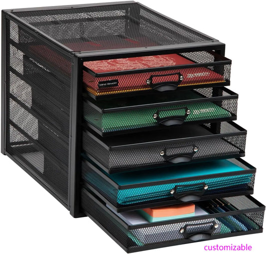 Office File Storage, Metal Mesh,