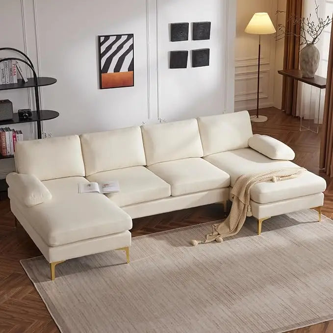 Convertible Sectional U-Shape Sofa