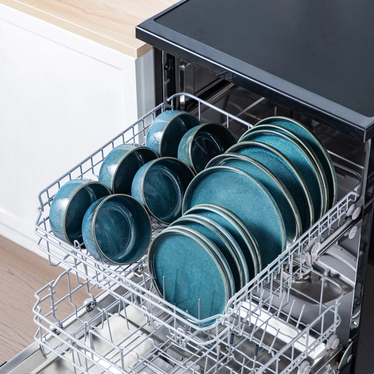 Blue Ceramic Tableware Set