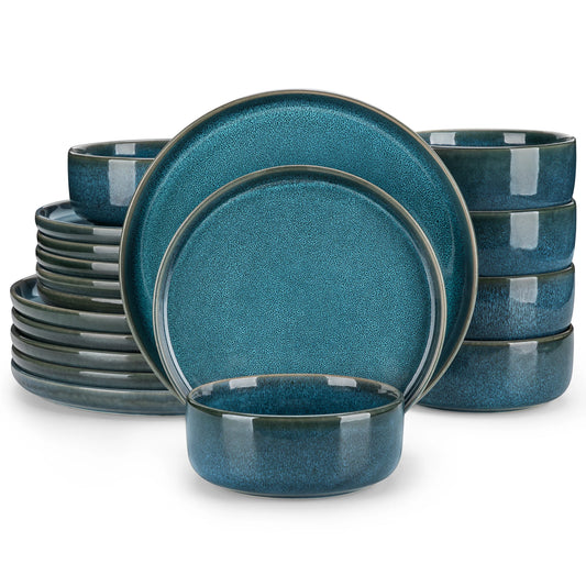 Blue Ceramic Tableware Set