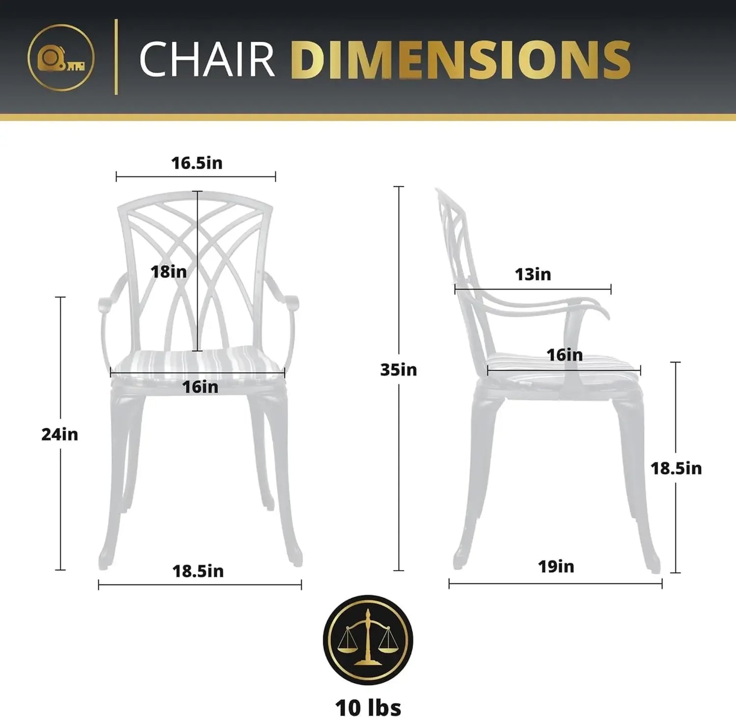 Bistro 3 Piece Outdoor Table/Chairs Set