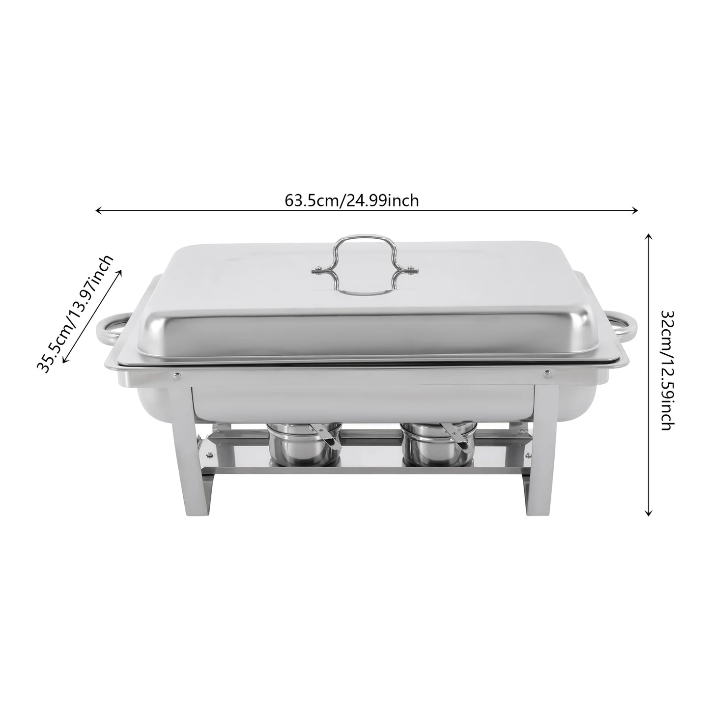 Stainless Steel  Chafer Warmer Set