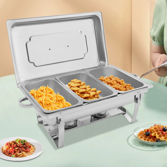 Stainless Steel  Chafer Warmer Set