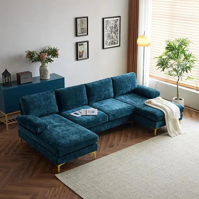 Convertible Sectional U-Shape Sofa