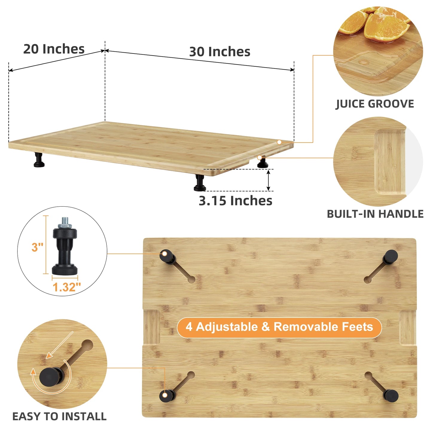 Functional stove/Counter top cover