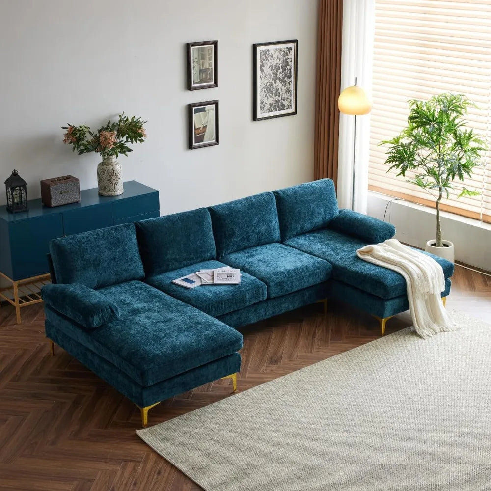 Convertible Sectional U-Shape Sofa