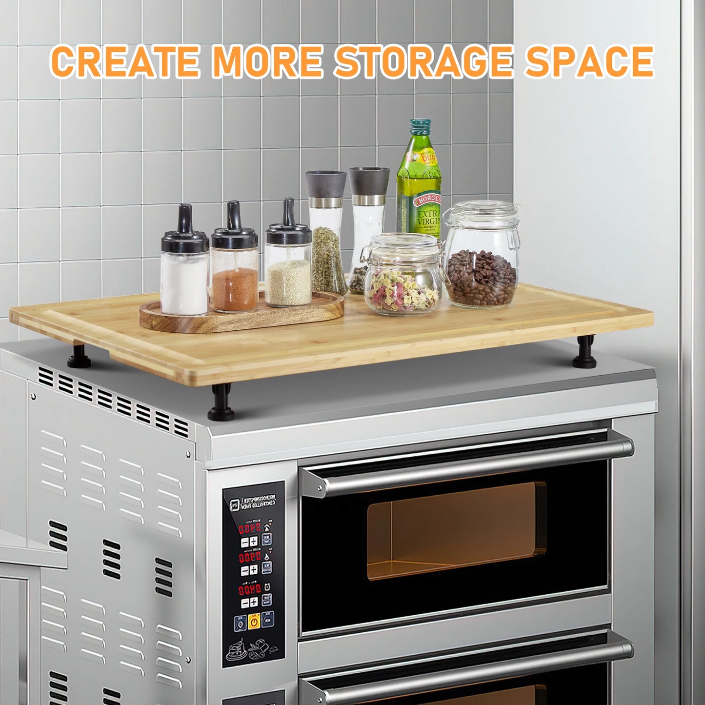 Functional stove/Counter top cover